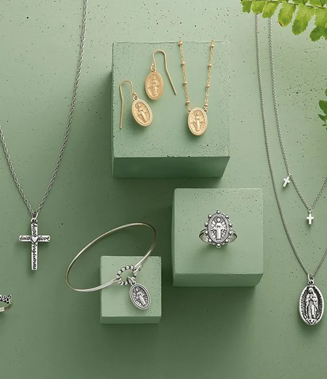 James Avery 14K Gold Virgin Mary Necklace CoolSprings Galleria