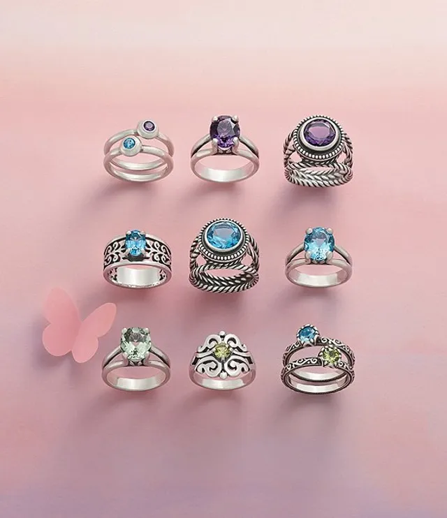 James Avery Amethyst Twisted Wire Ring Hamilton Place