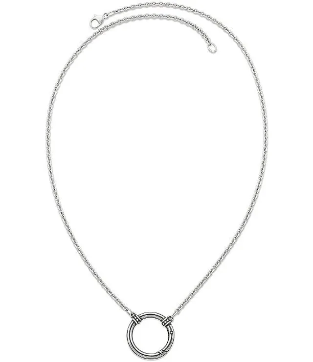 James avery circlet top charm holder necklace