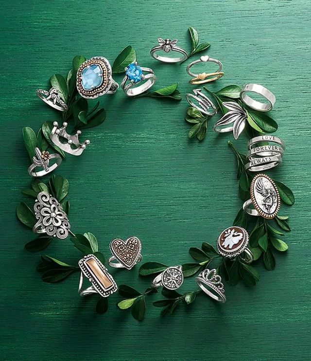 Beaded tiara ring james clearance avery