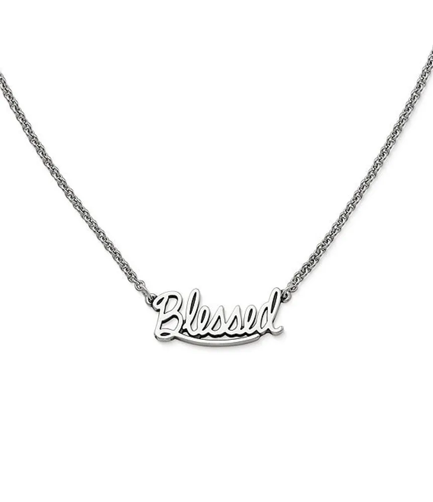 James Avery double Blessed double Adjustable Necklace