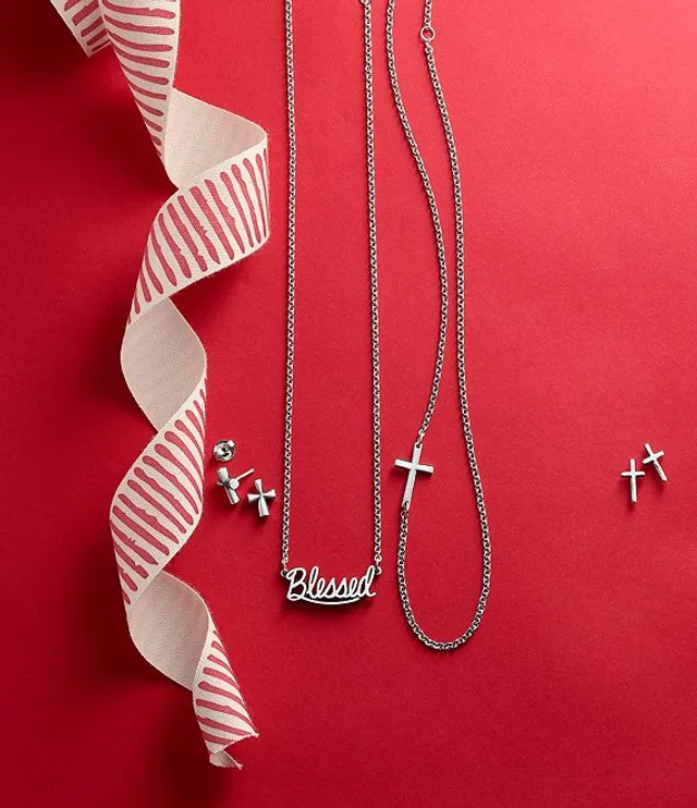 James Avery double Blessed double Adjustable Necklace