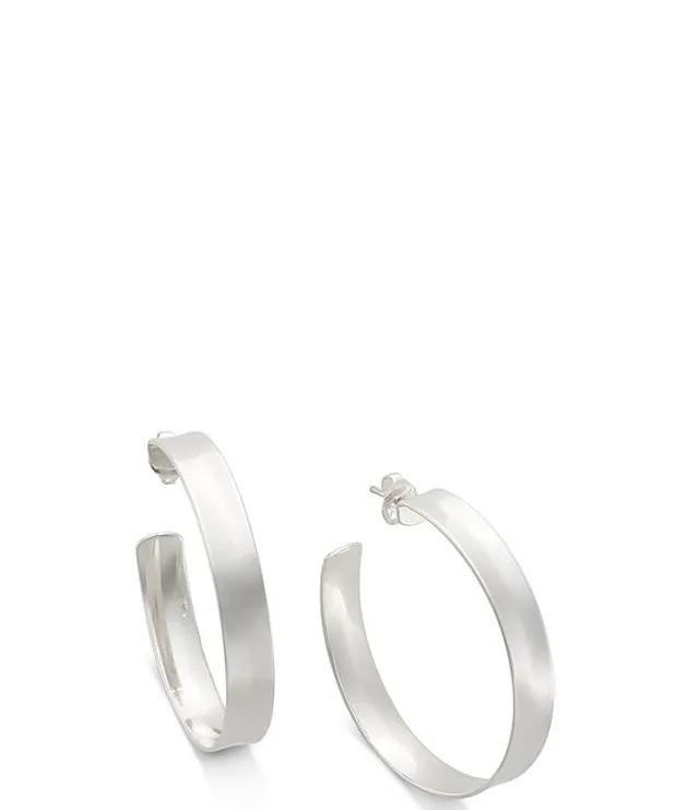 James avery silver store hoops