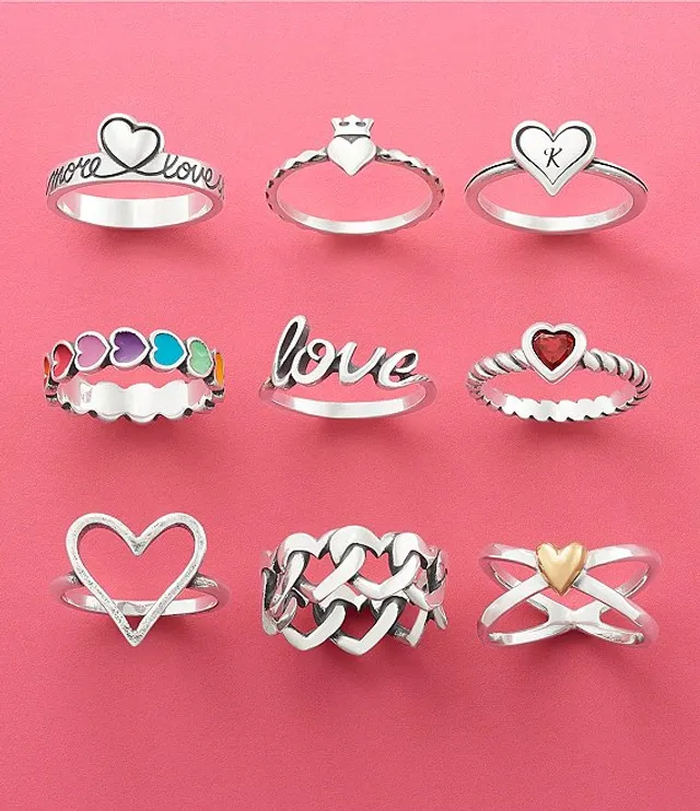James avery fearless heart ring top