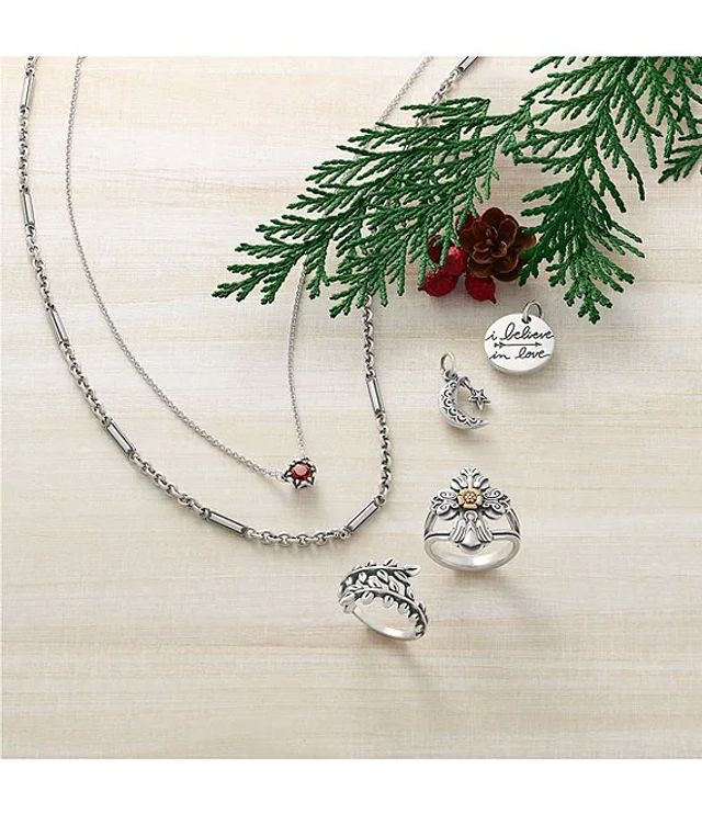 James avery top birthstone necklace