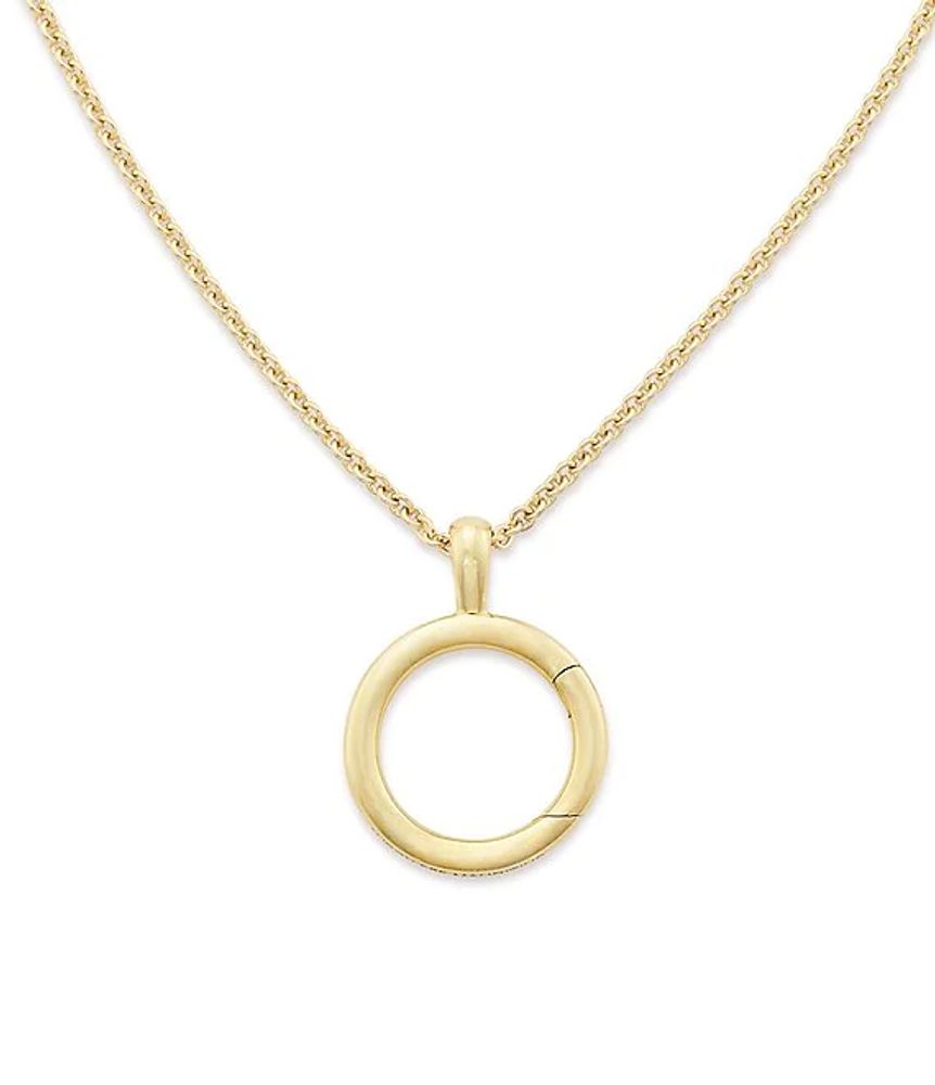 James Avery 14K Circlet Charm Holder Necklace Hamilton Place