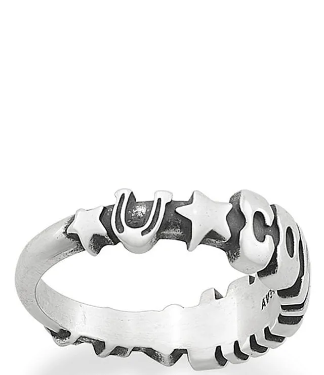 James avery moon sale and stars ring