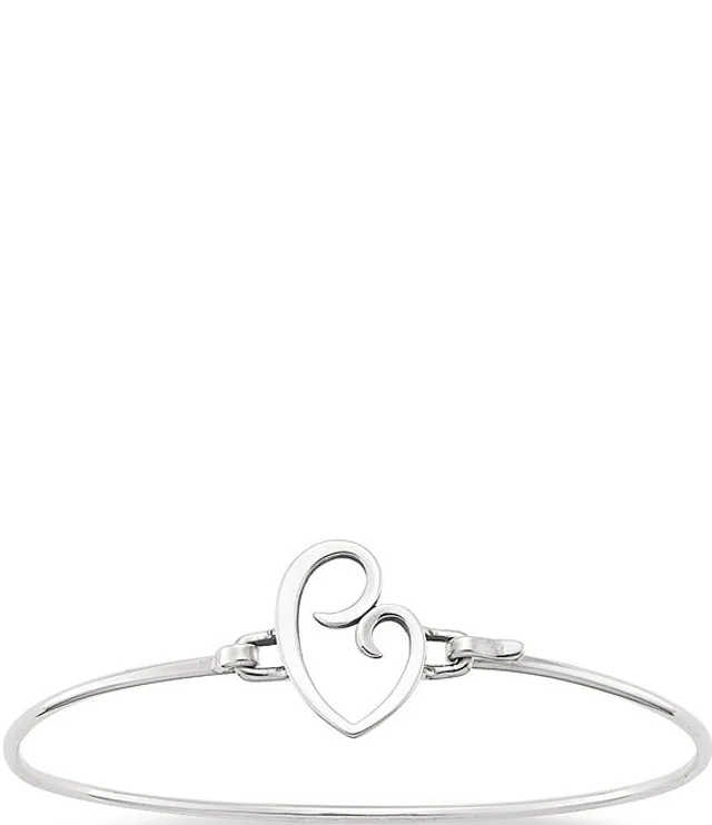 James avery deals heart bangle bracelet