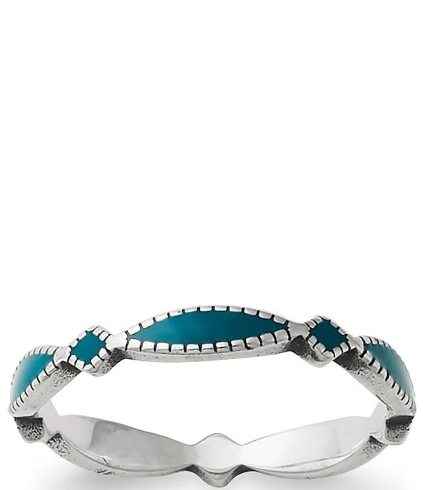 James Avery Enamel Cordoba Stacker Ring CoolSprings Galleria