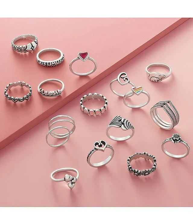James avery adorned hearts ring shop