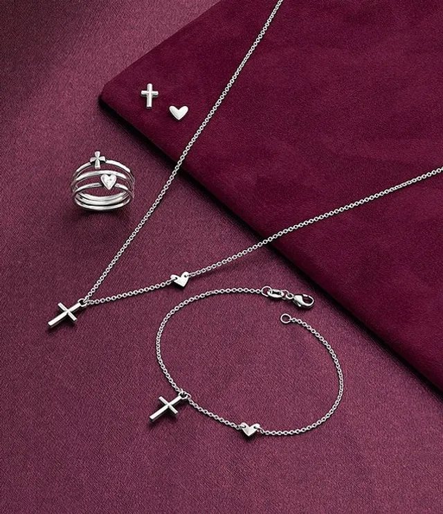 James avery cheap rose necklace