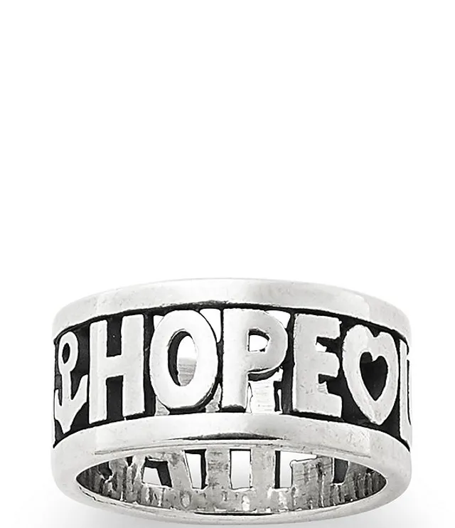 James avery hope clearance love faith ring