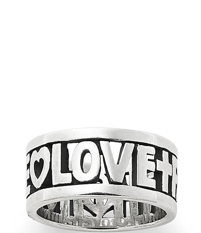 James avery hope clearance love faith ring