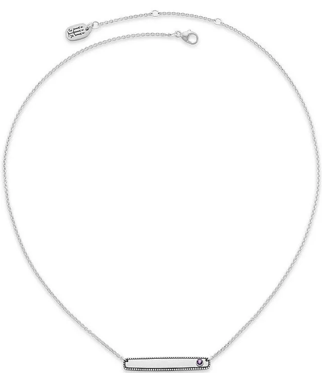 James avery engraved bar new arrivals necklace