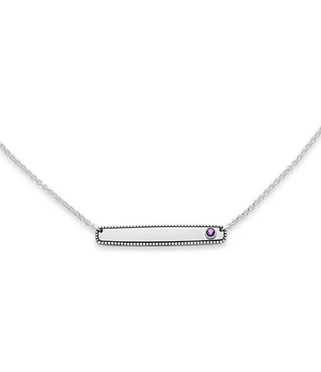 February birthstone james discount avery