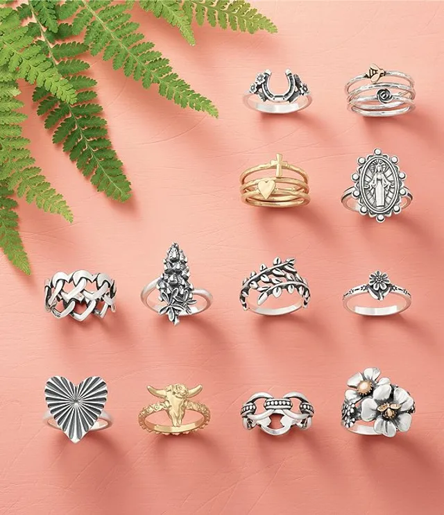 James avery heart new arrivals and flower ring