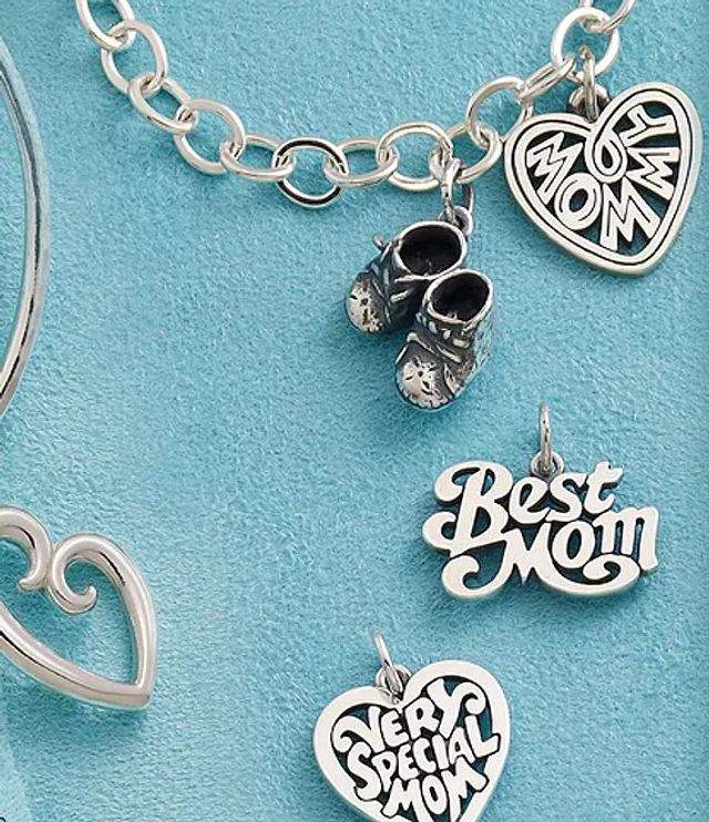 James avery forged link cheap charm bracelet