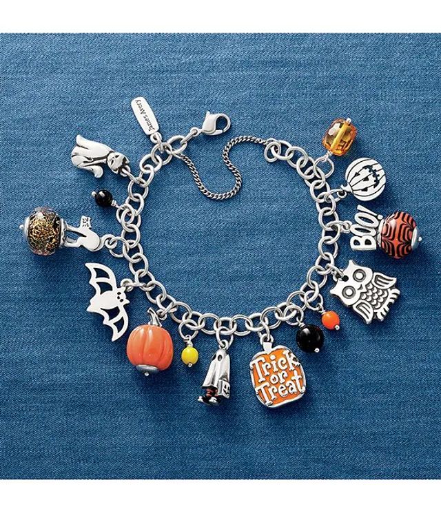 James Avery Forged Sterling Silver Link Charm Bracelet Pueblo Mall