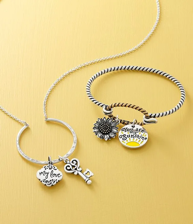 James avery circlet hot sale charm holder necklace