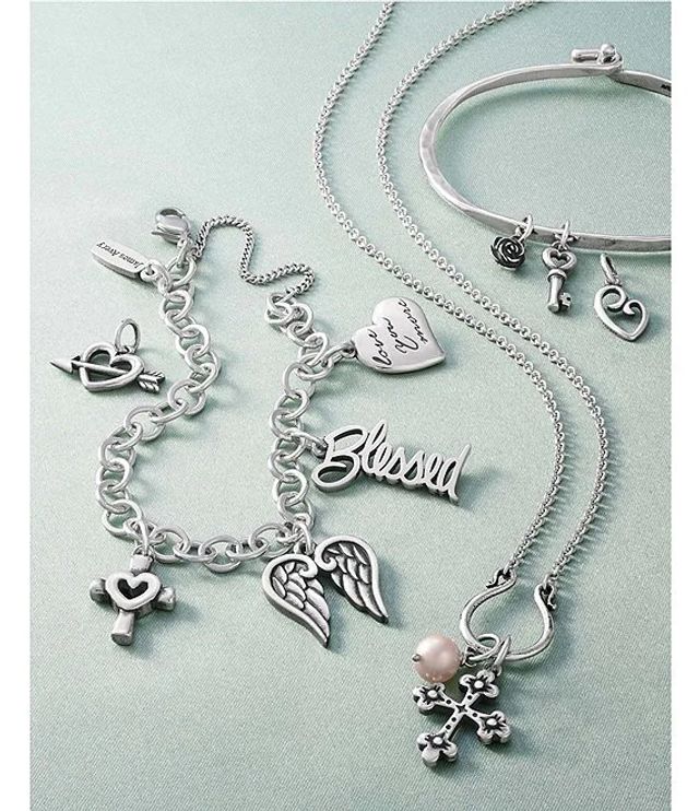 James Avery Hammered Hook On Bracelet CoolSprings Galleria