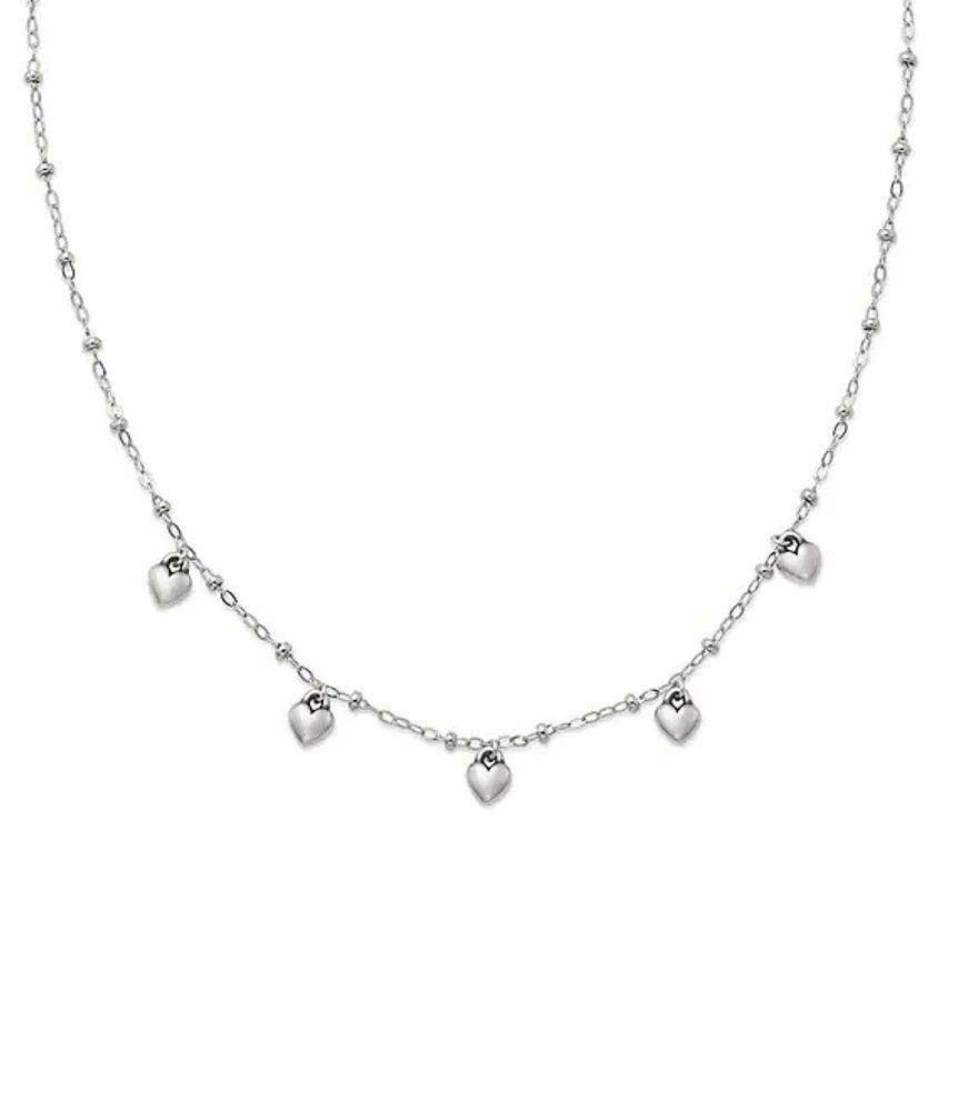 James avery silver store heart necklace