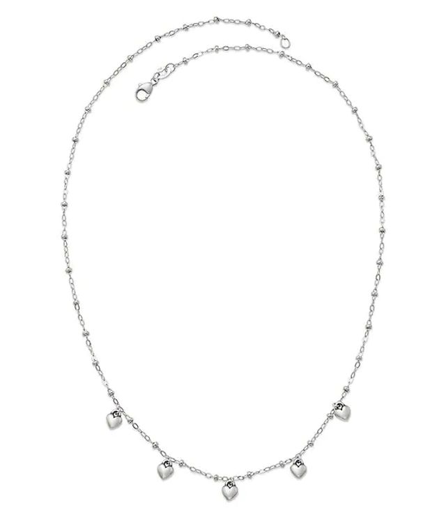 Heart drop necklace james best sale avery