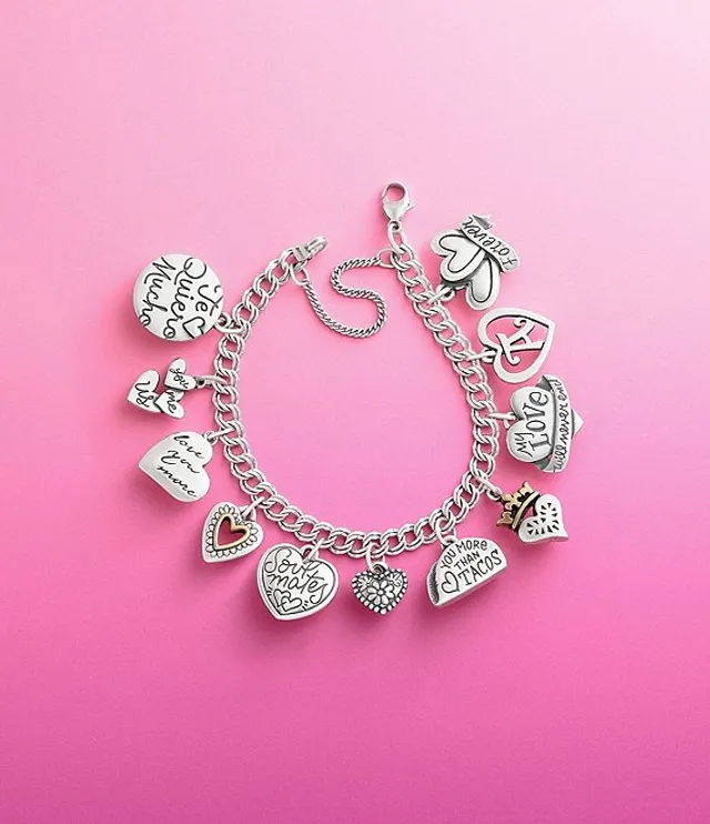 James Avery Heart Initial Charm Hamilton Place