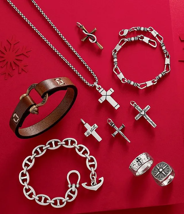 James avery leather bracelet store