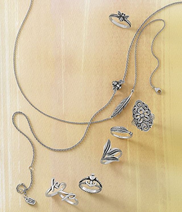 Bee necklace top james avery