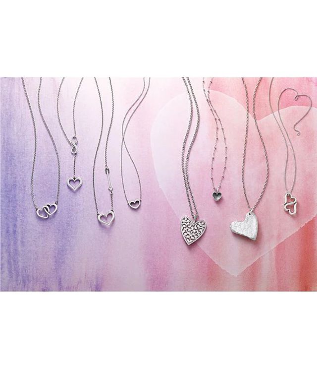James avery shop infinity heart necklace