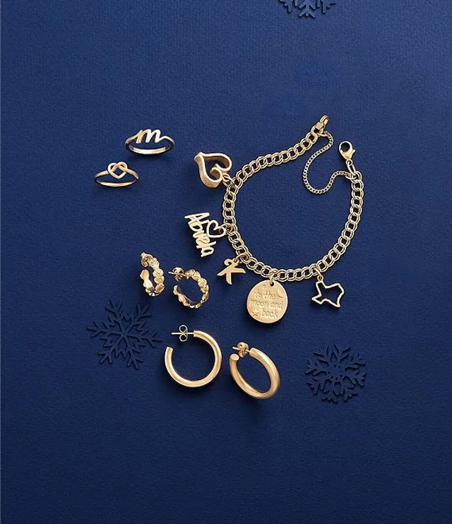 James Avery Double Curb Charm Bracelet CoolSprings Galleria