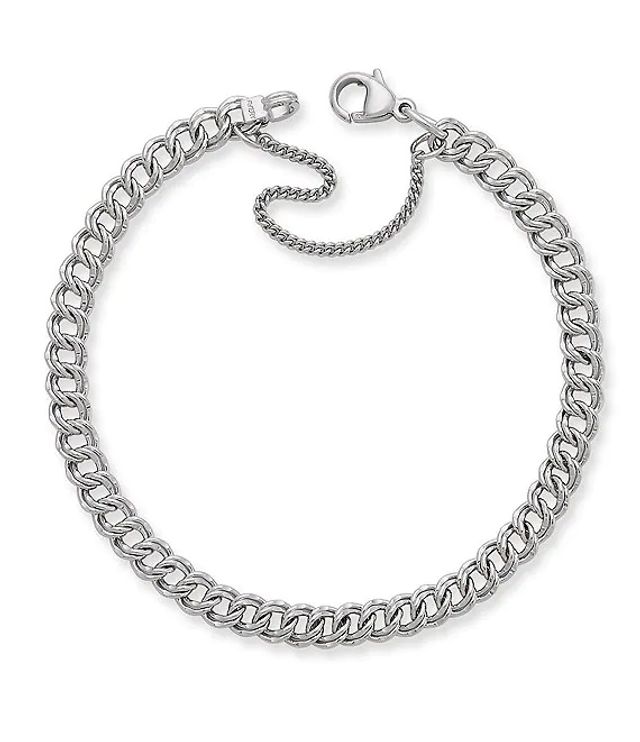 James Avery Heavy Double Curb Chain Charm Bracelet Pueblo Mall