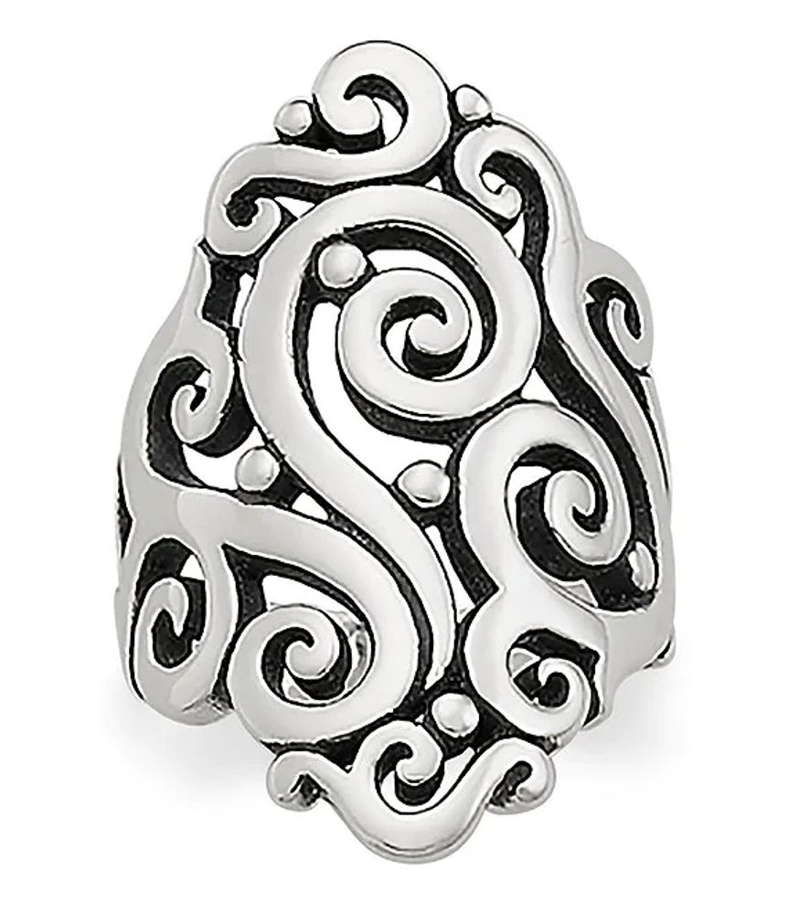 James Avery Sterling Silver Long Sorrento Ring Hamilton Place
