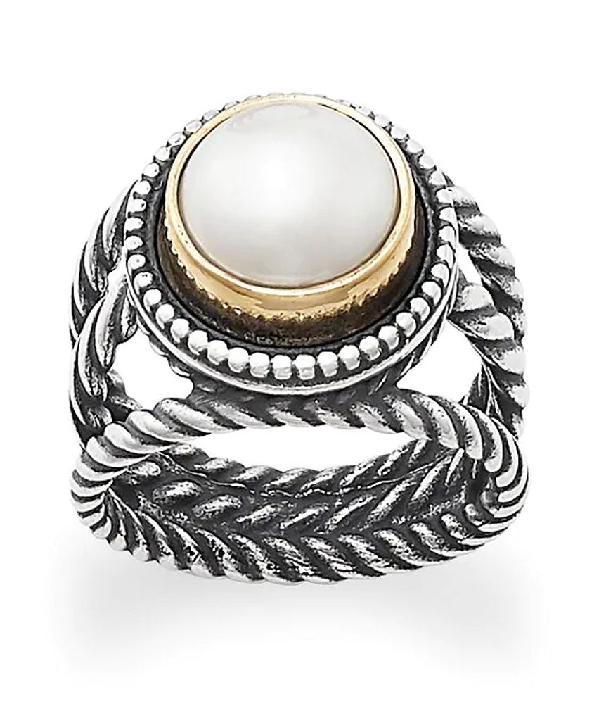 James avery pearl ring hot sale