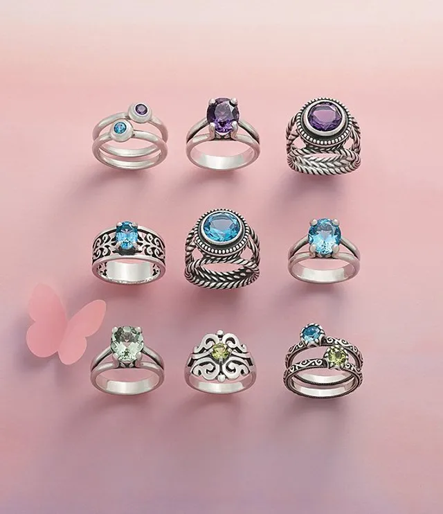 James avery store gemstone rings