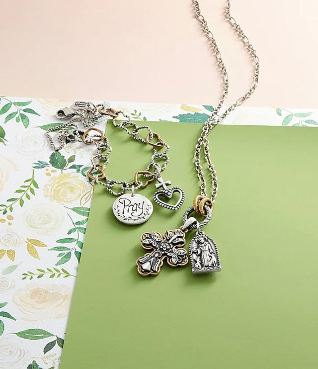 James avery sales pray necklace