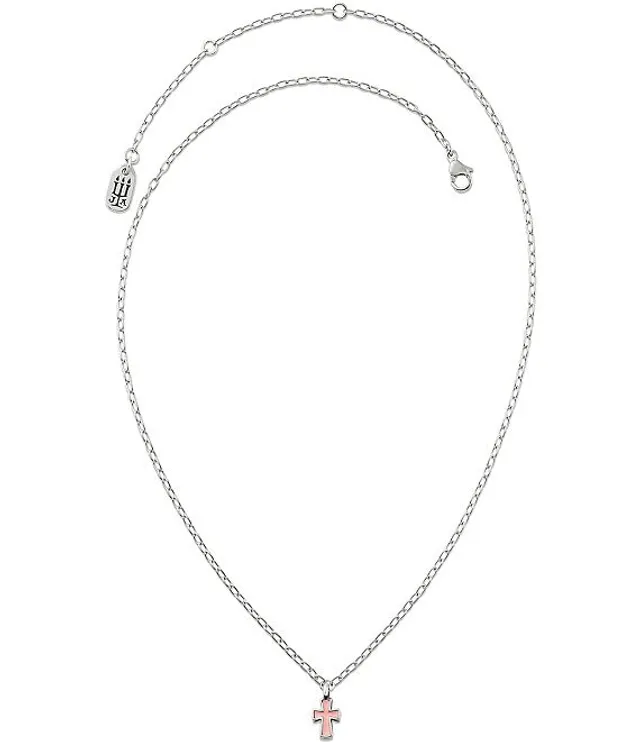 James avery enamel cross top