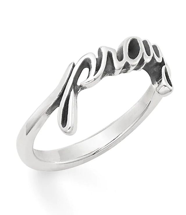 James avery outlet pray ring