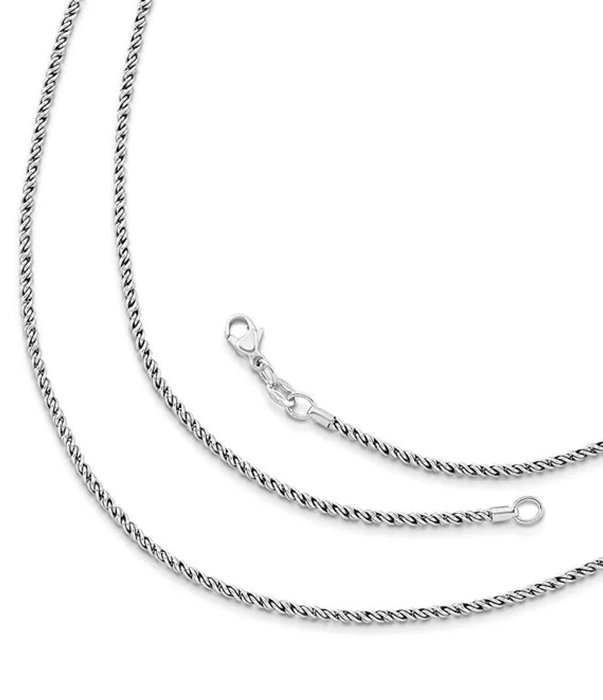 James avery top rope chain