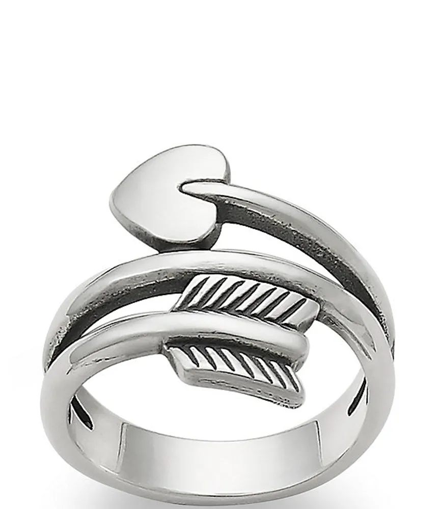 James Avery Sterling Silver Arrow Heart Ring Hamilton Place