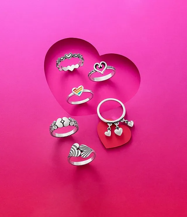 James Avery Sterling Silver Forever and Always Heart Ring