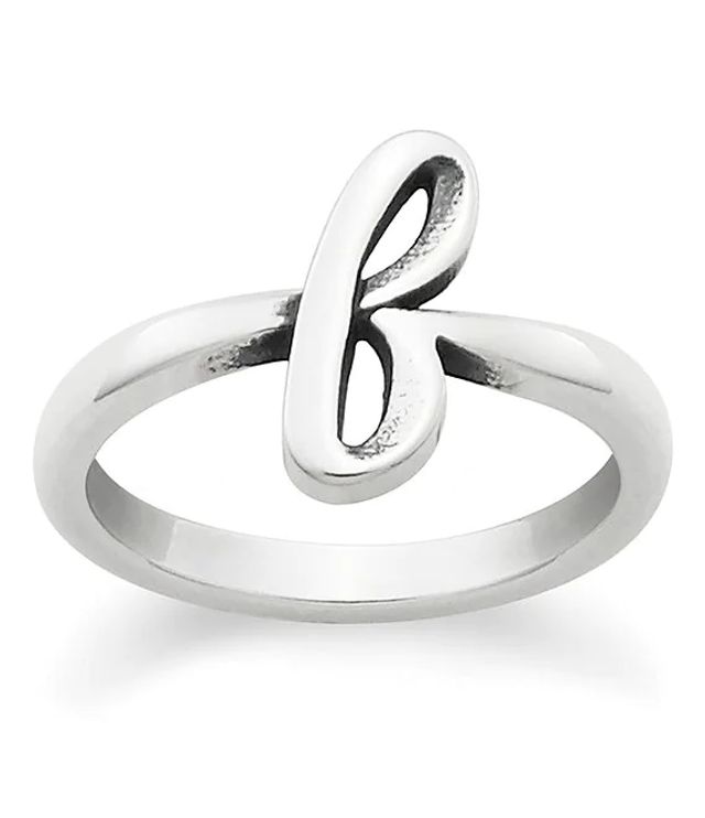 James avery ring sales with initial