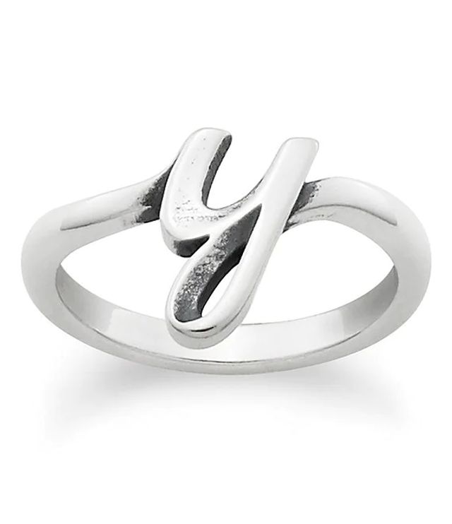 James avery ring 2025 with initial