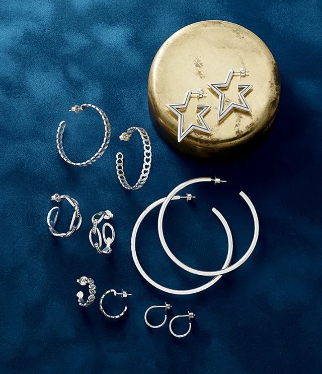 James Avery Tiny Hearts Hoop Earrings CoolSprings Galleria
