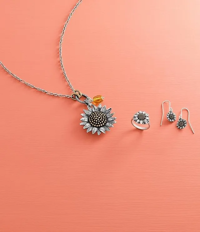 James avery sunflower charm top