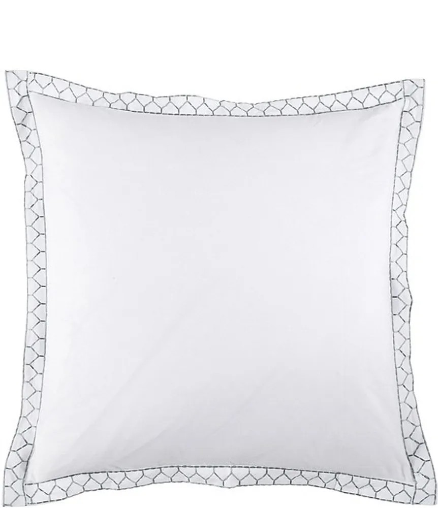 Embroidered euro sham hotsell