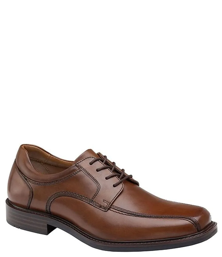 Johnston Murphy Men s Tabor Run Off Leather Lace Up Bike Toe