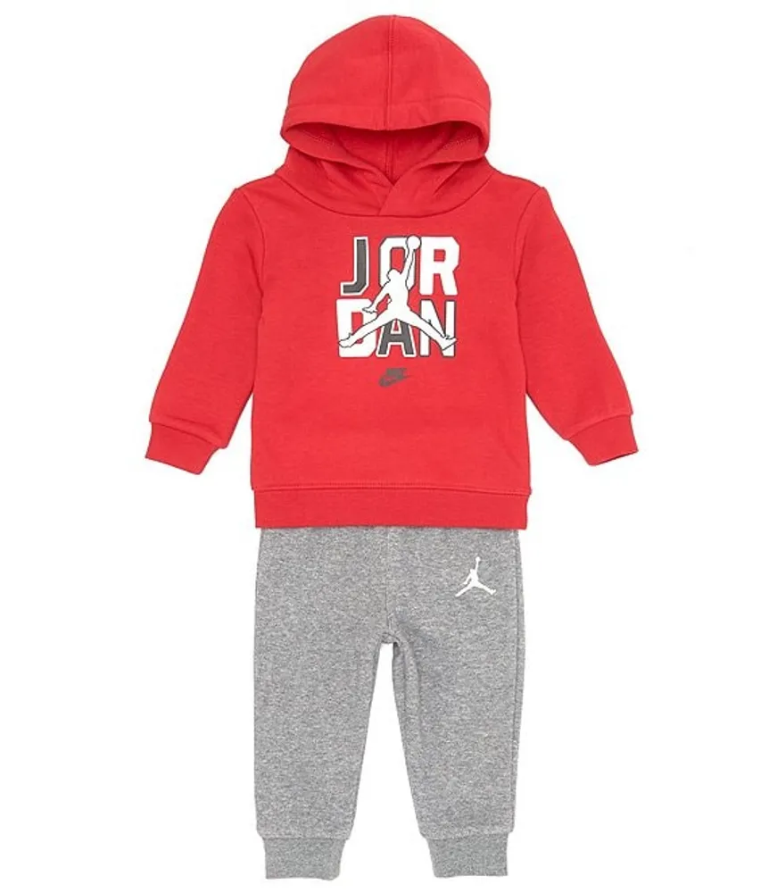 Jordan Baby Boys 12 24 Months Long Sleeve Logo Fleece Hoodie