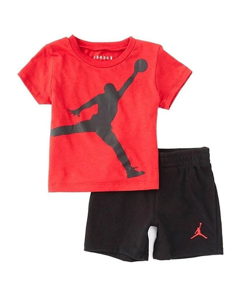 Jordan Baby Boys 12 24 Months Short Sleeve Jumbo Jumpman Graphic
