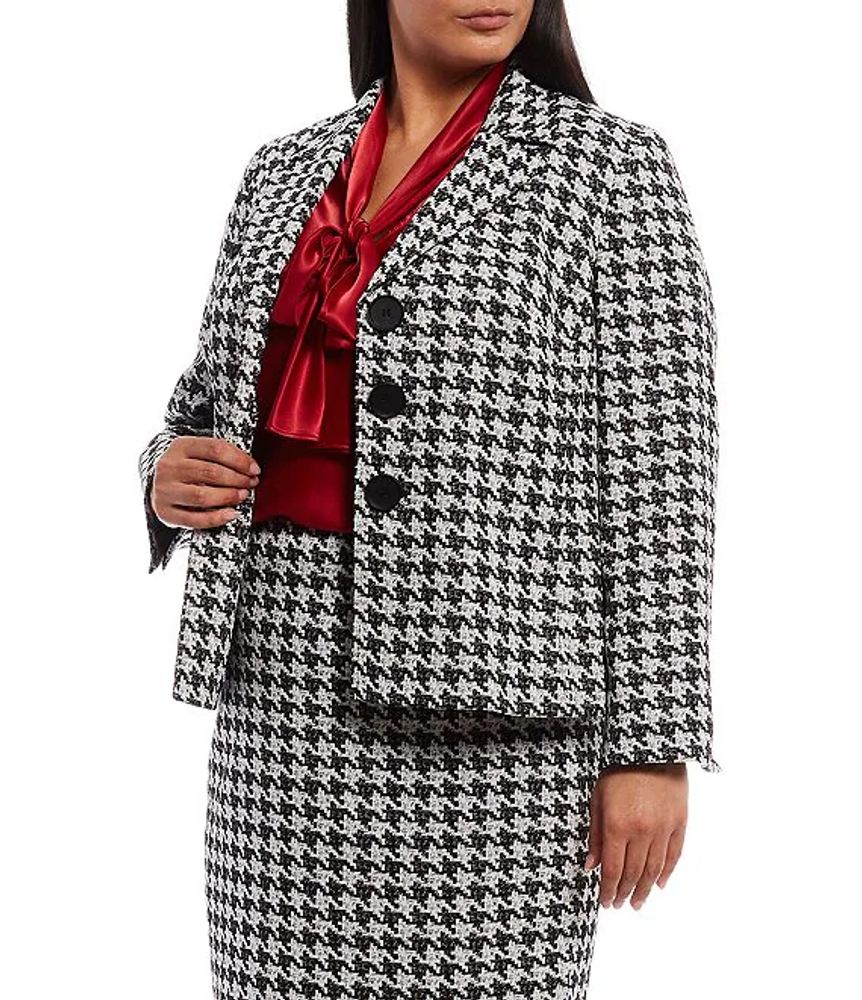 MEDI HOUNDSTOOTH JACQUARD JACKET AMERI